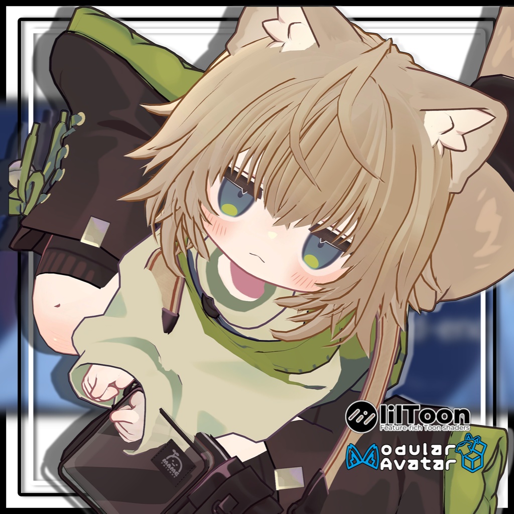 【複数アバター対応】ボリュームハイツインテール/Volume high Twin tails hair【MA対応】