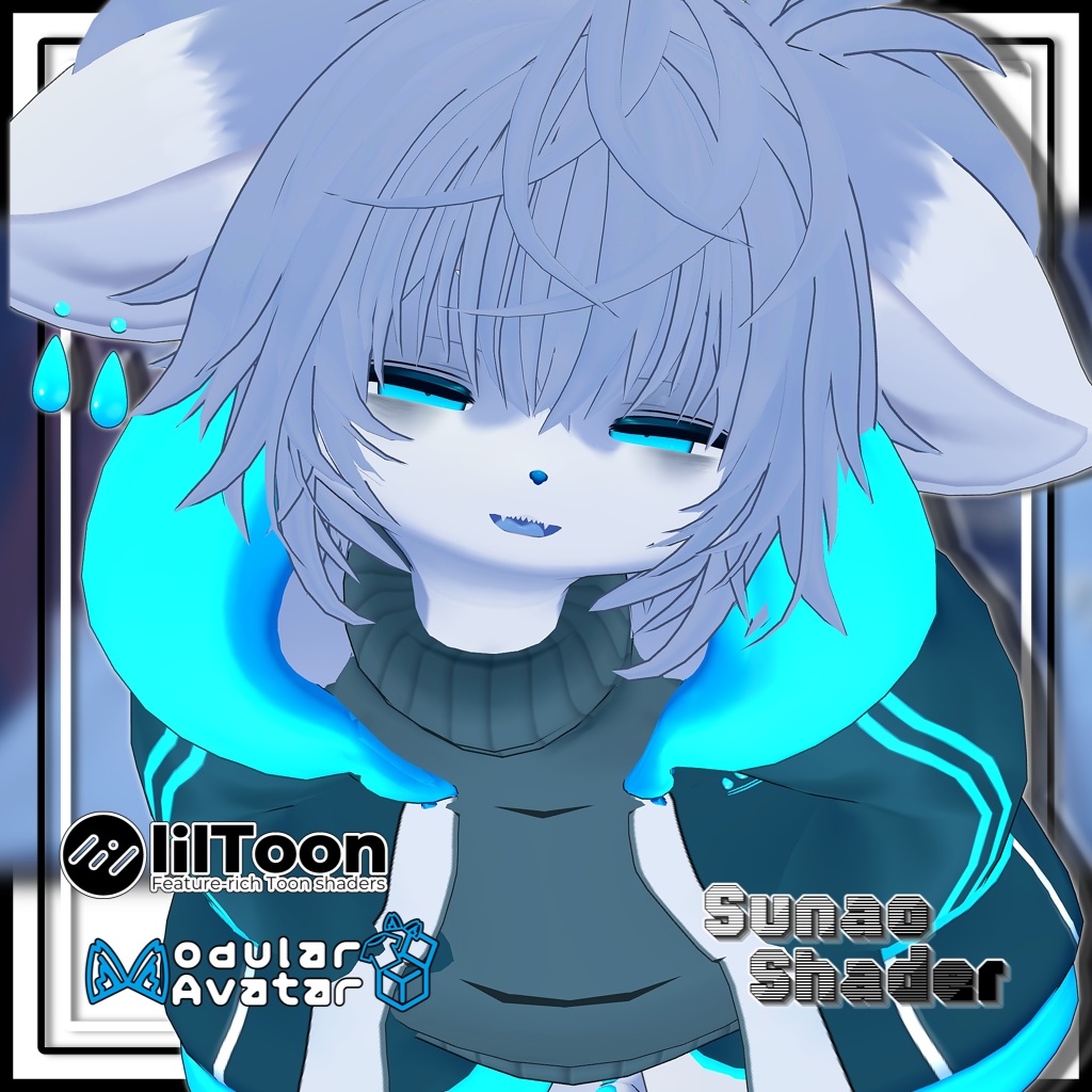 【複数アバター対応】ボリュームハイツインテール/Volume high Twin tails hair【MA対応】