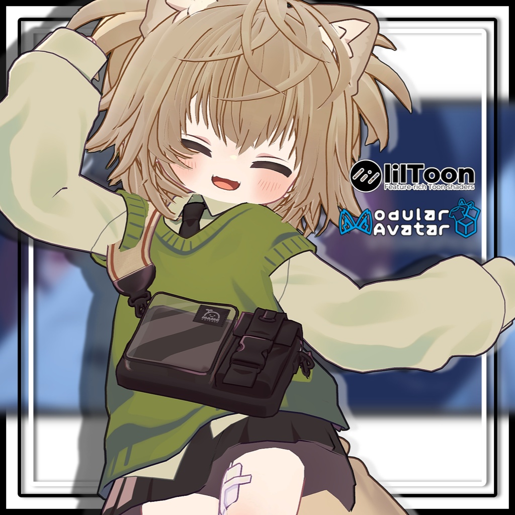 【複数アバター対応】ボリュームハイツインテール/Volume high Twin tails hair【MA対応】