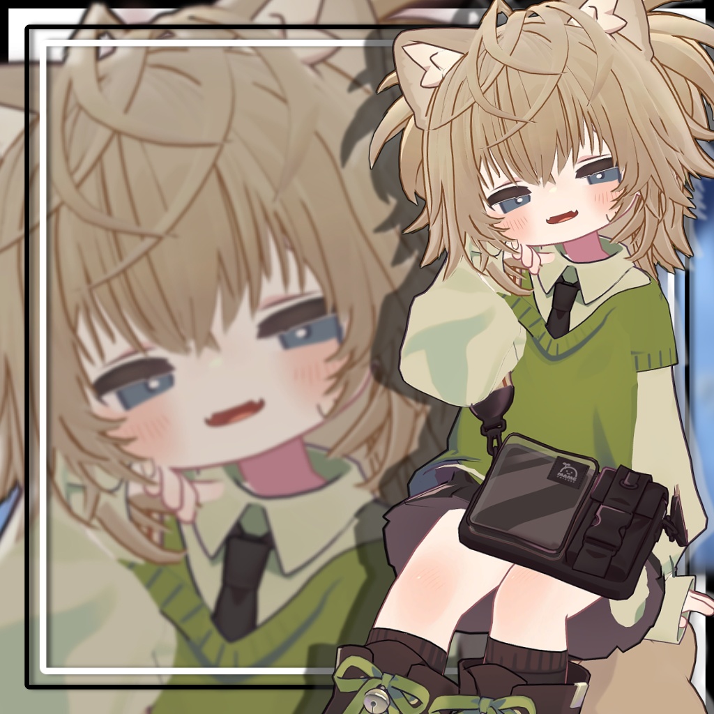 【複数アバター対応】ボリュームハイツインテール/Volume high Twin tails hair【MA対応】