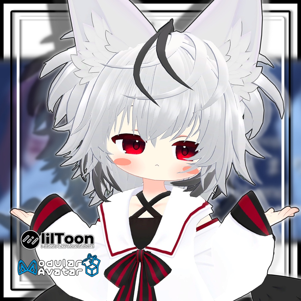 【複数アバター対応】ボリュームハイツインテール/Volume high Twin tails hair【MA対応】