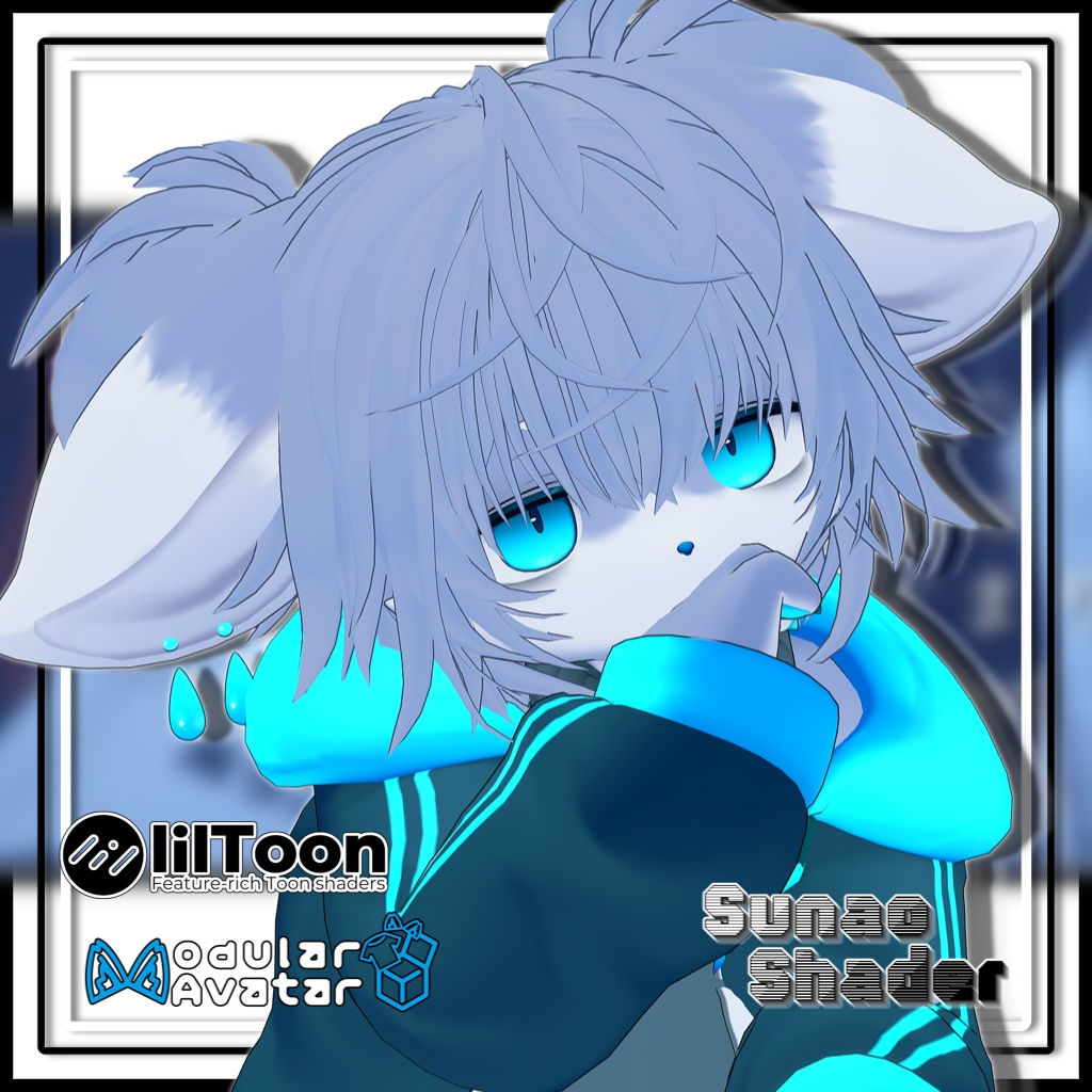 【複数アバター対応】ボリュームハイツインテール/Volume high Twin tails hair【MA対応】