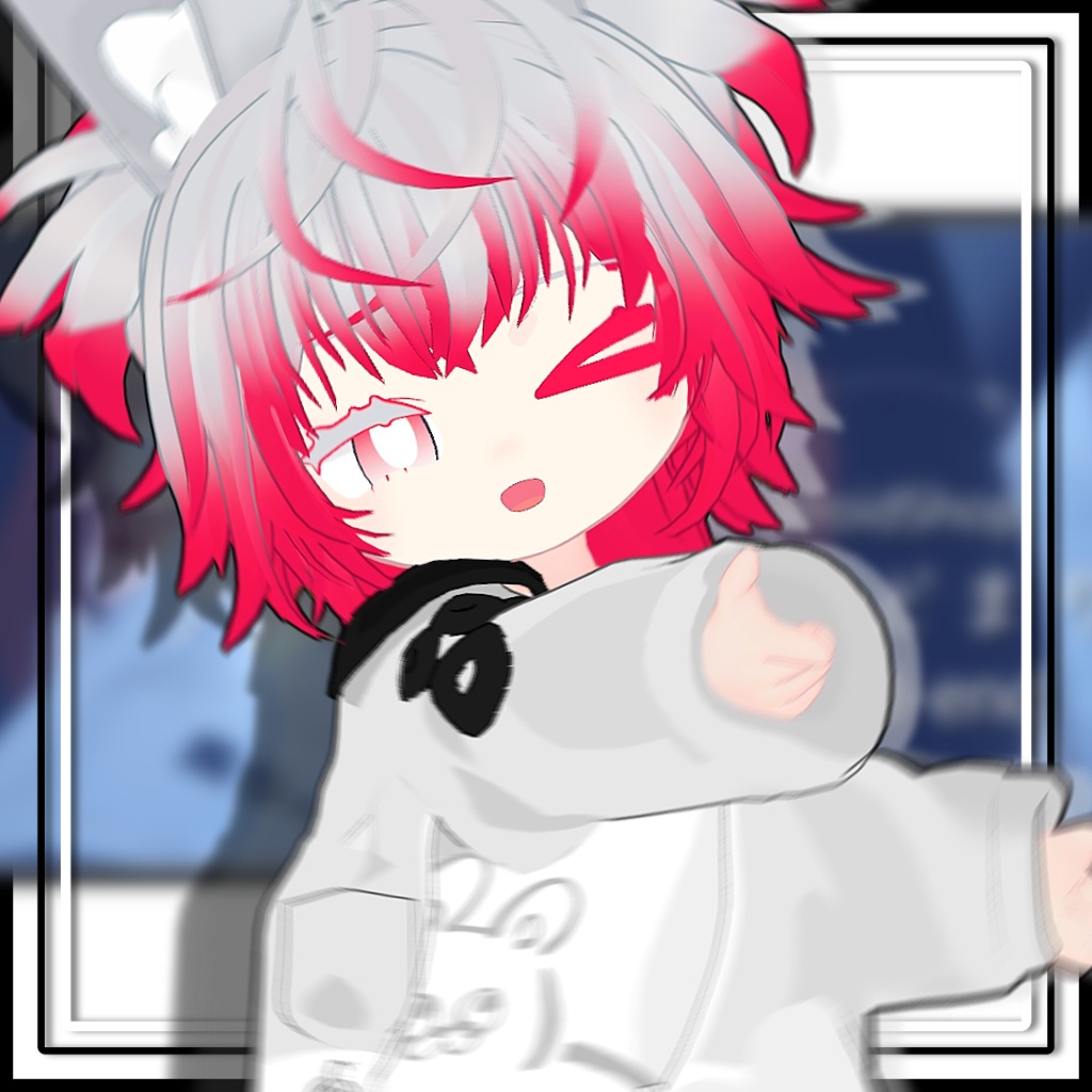 【複数アバター対応】ボリュームハイツインテール/Volume high Twin tails hair【MA対応】