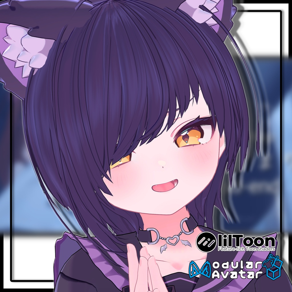 【7アバター対応】アシンメトリーヘア/Asymmetrical Hair【MA対応】