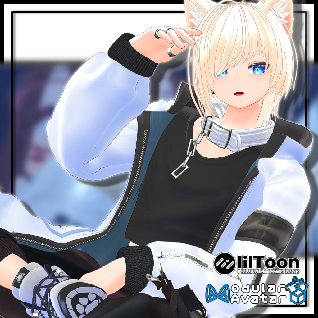 【7アバター対応】アシンメトリーヘア/Asymmetrical Hair【MA対応】