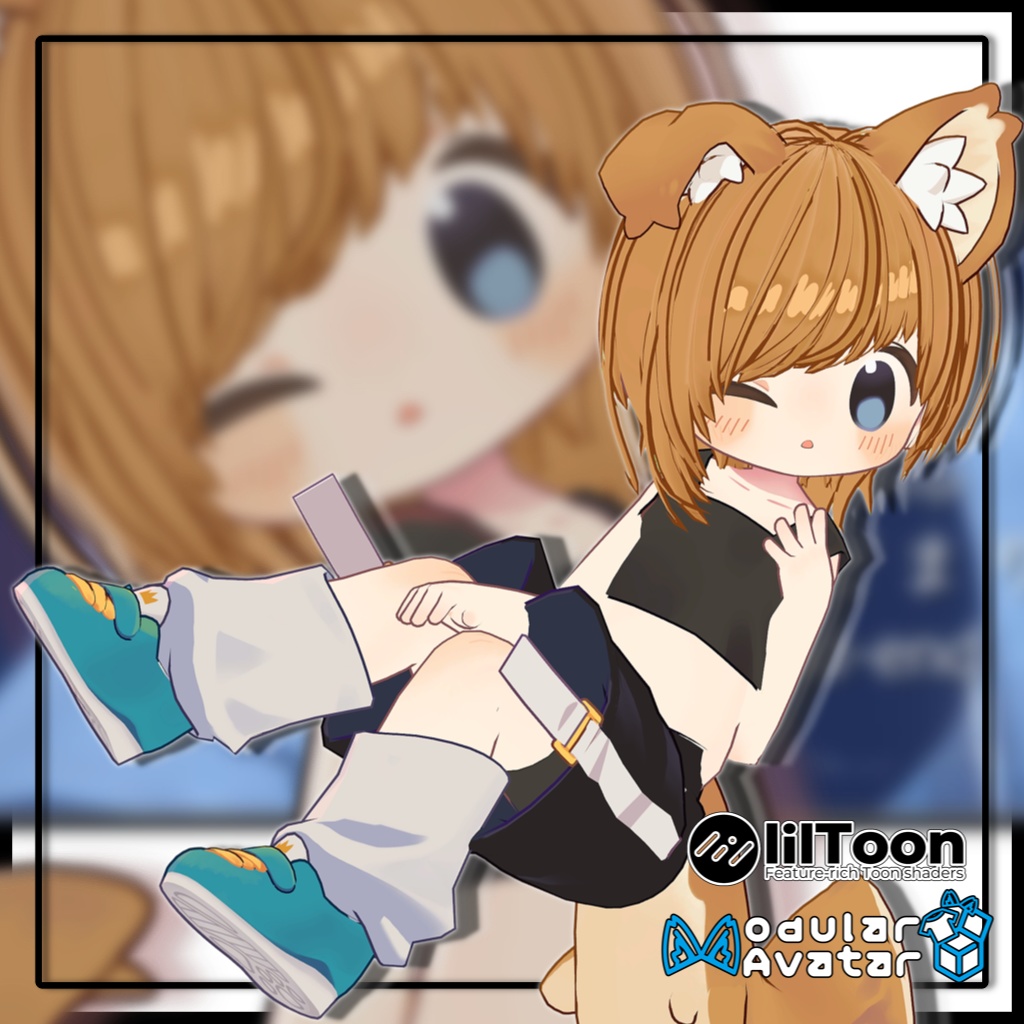 【7アバター対応】アシンメトリーヘア/Asymmetrical Hair【MA対応】