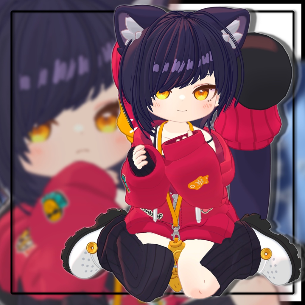 【7アバター対応】アシンメトリーヘア/Asymmetrical Hair【MA対応】