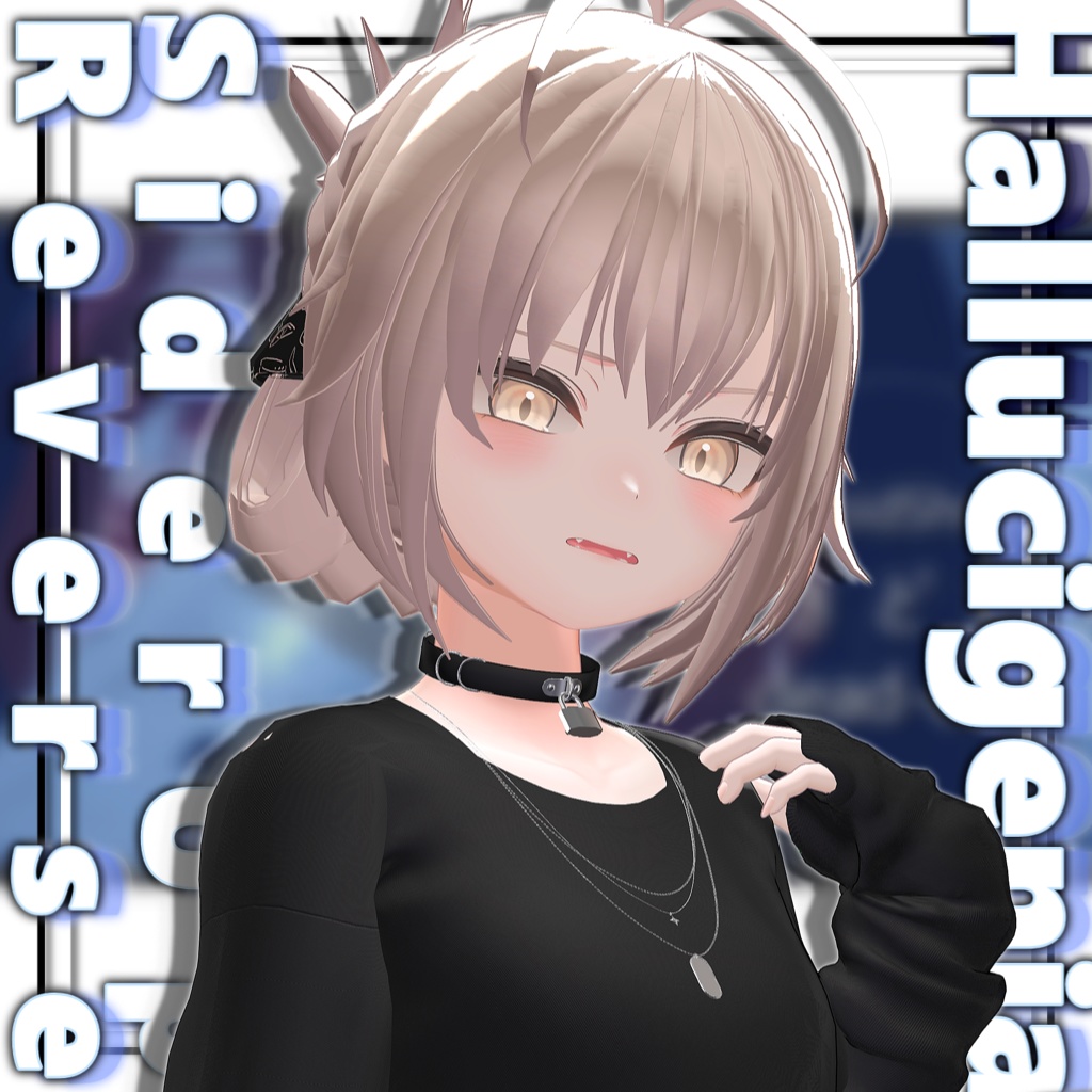 【11アバター対応】ハルキゲニアサイドアップリバースヘア【MA対応】
