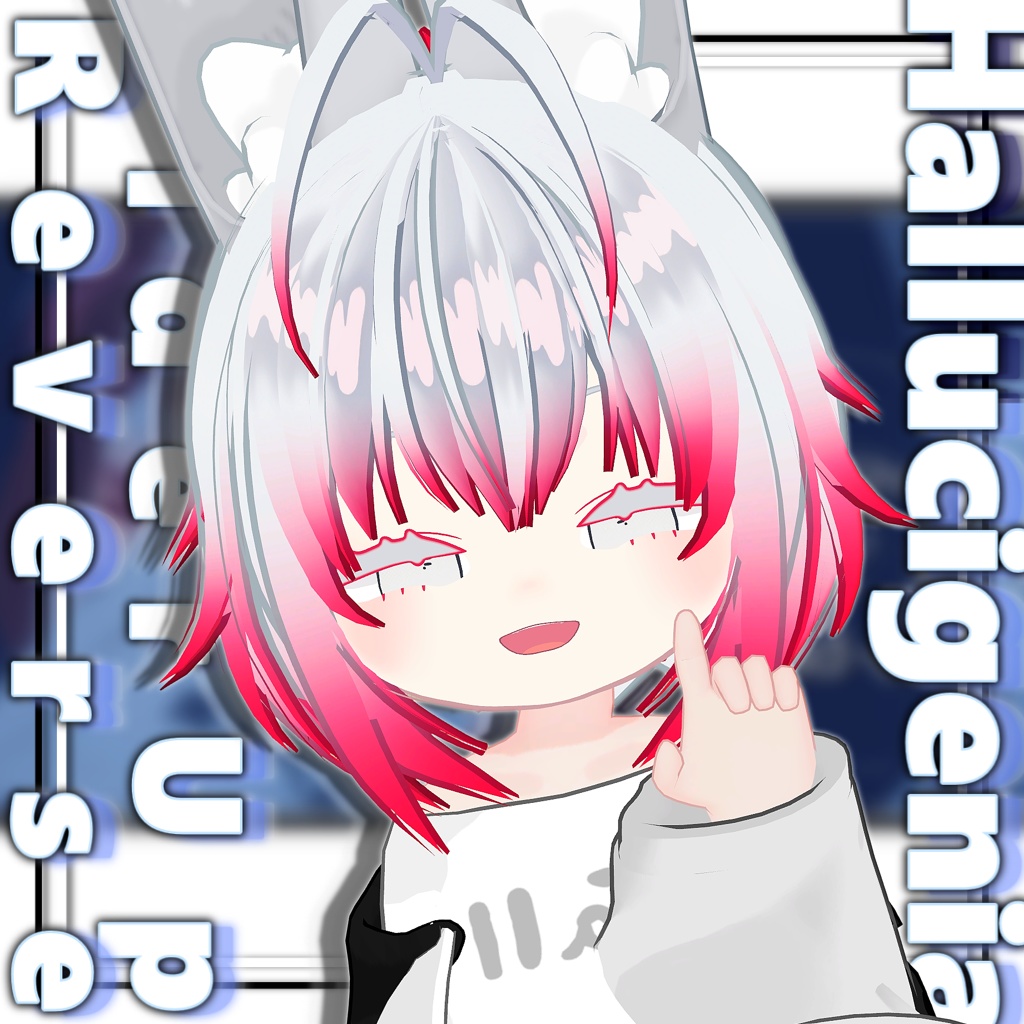 【11アバター対応】ハルキゲニアサイドアップリバースヘア【MA対応】