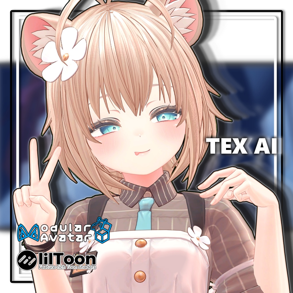 【11アバター対応】ハルキゲニアサイドアップリバースヘア【MA対応】