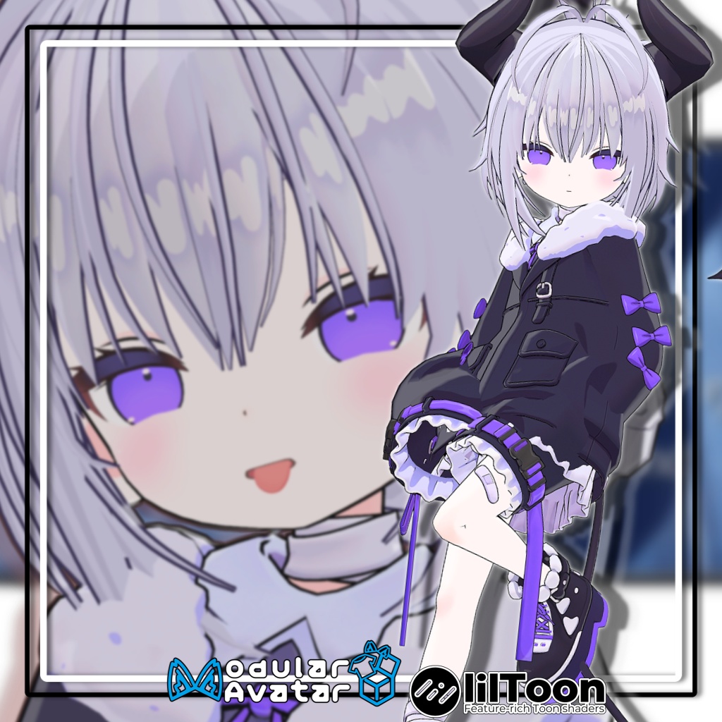 【11アバター対応】ハルキゲニアサイドアップリバースヘア【MA対応】