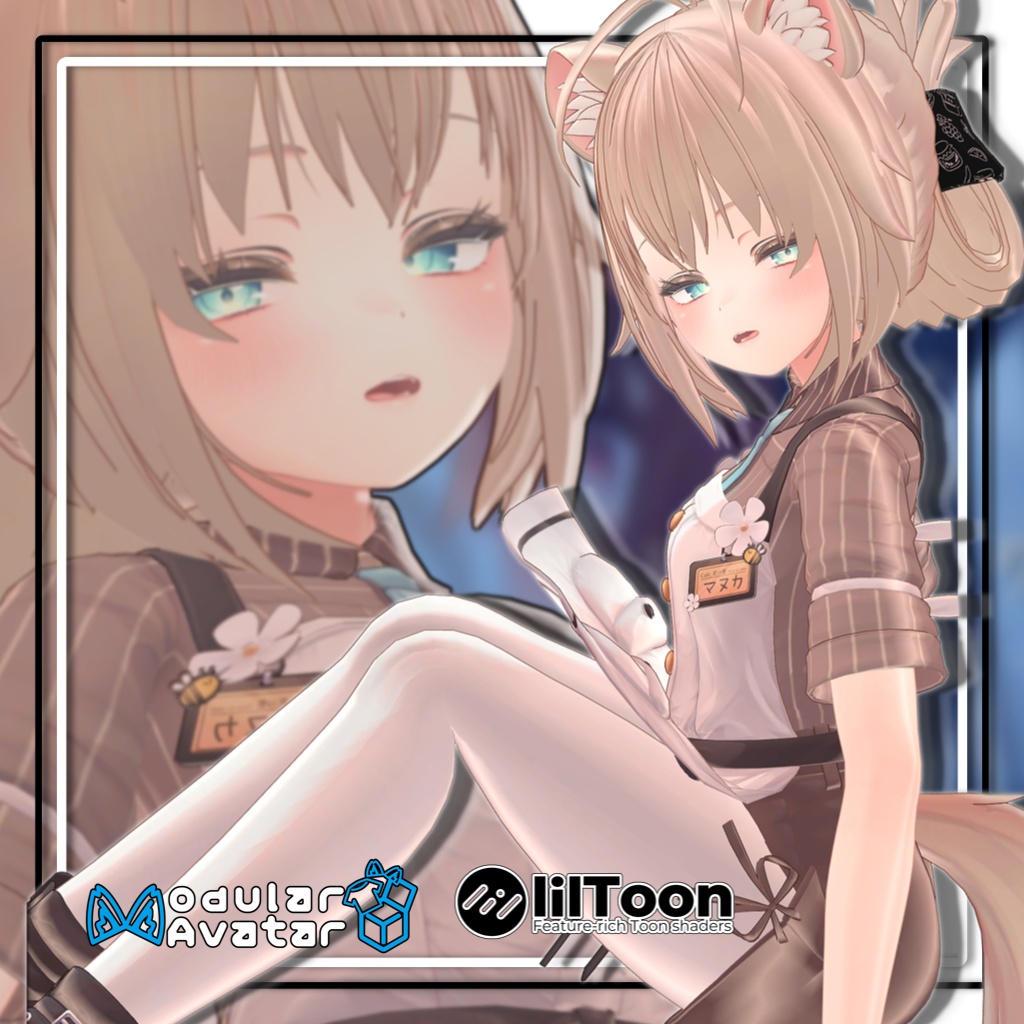 【11アバター対応】ハルキゲニアサイドアップリバースヘア【MA対応】