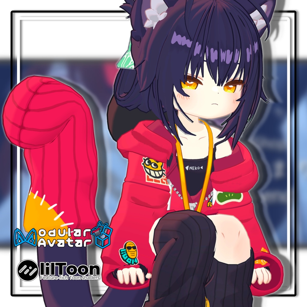 【11アバター対応】ハルキゲニアサイドアップリバースヘア【MA対応】