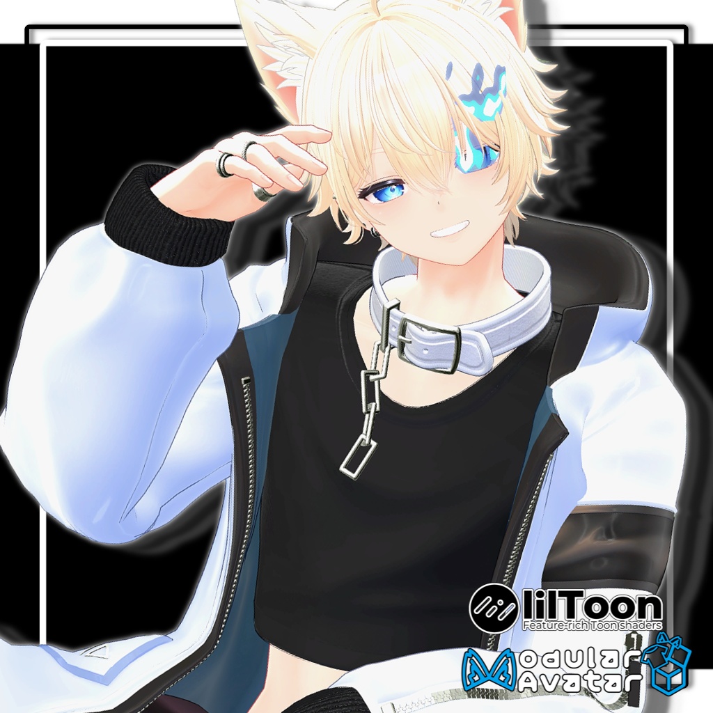 【VRC想定】アニメチックファイア【MA設定済】