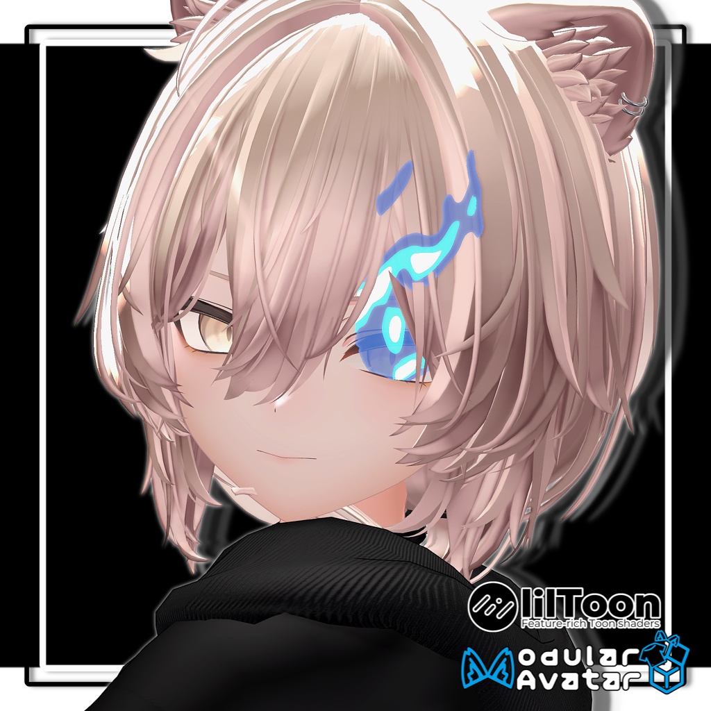 【VRC想定】アニメチックファイア【MA設定済】