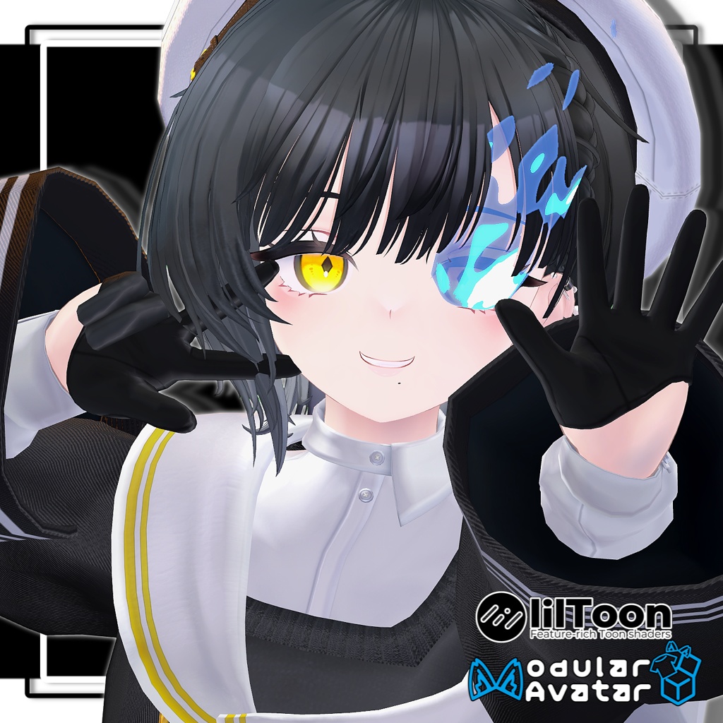 【VRC想定】アニメチックファイア【MA設定済】