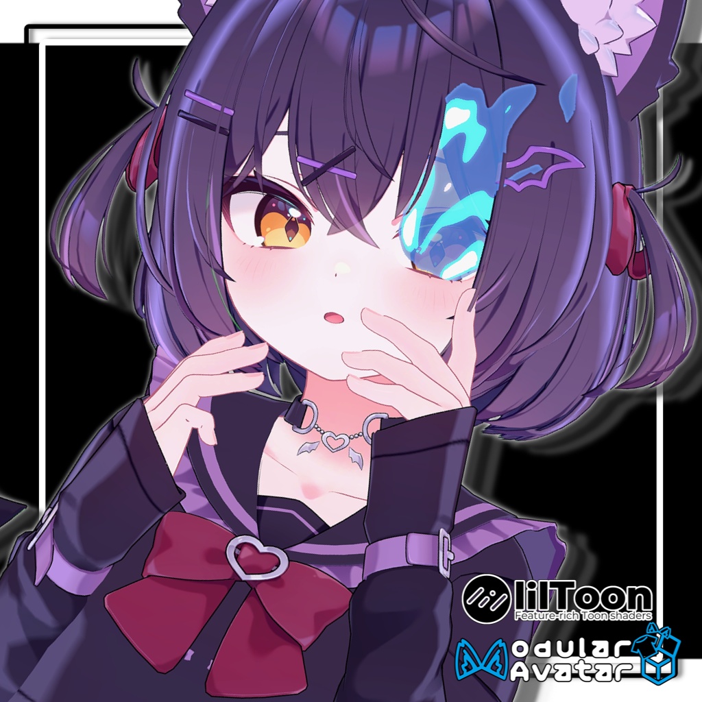 【VRC想定】アニメチックファイア【MA設定済】