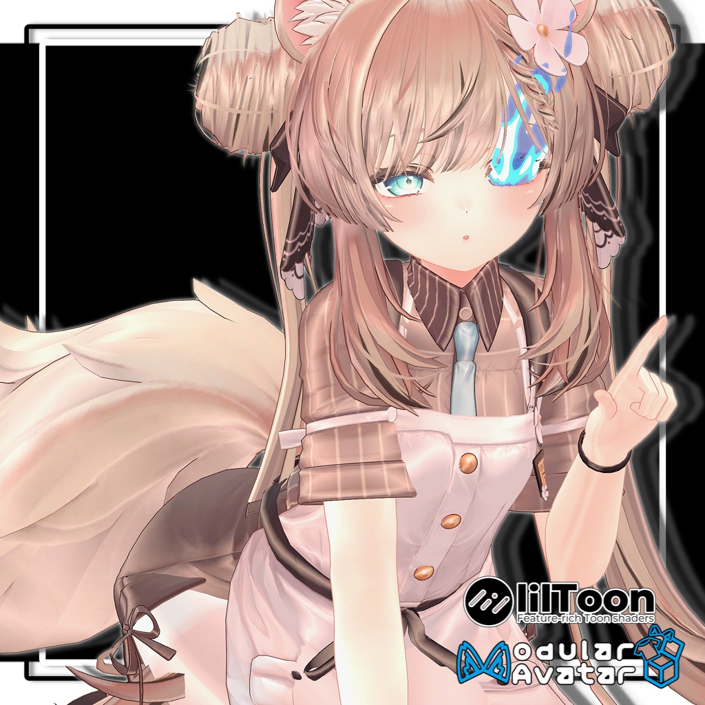 【VRC想定】アニメチックファイア【MA設定済】