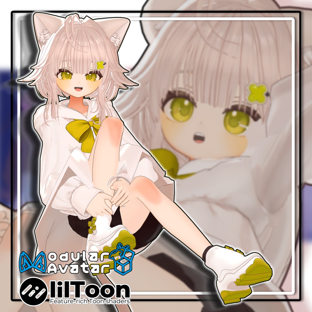 【19アバター対応】内巻きマッシュボブアレンジ/Inward curl bob+arrangement【MA対応】