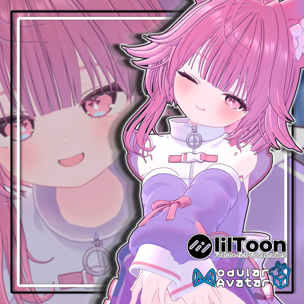 【複数アバター対応】内巻きマッシュボブアレンジ/Inward curl bob+arrangement【MA対応】