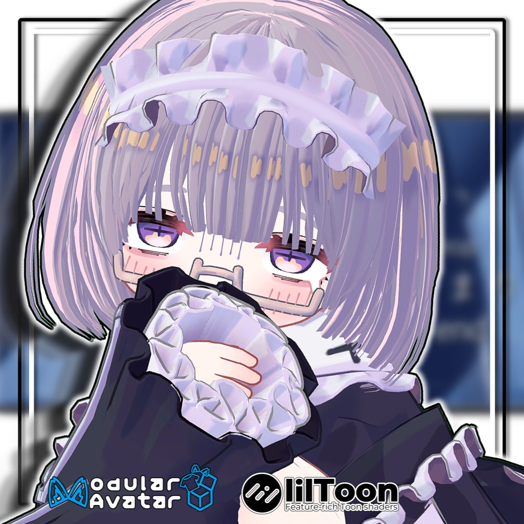 【複数アバター対応】内巻きマッシュボブアレンジ/Inward curl bob+arrangement【MA対応】