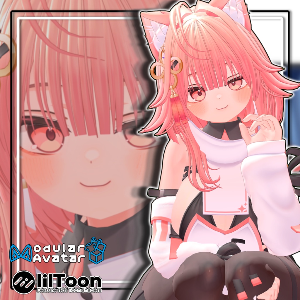 【複数アバター対応】内巻きマッシュボブアレンジ/Inward curl bob+arrangement【MA対応】