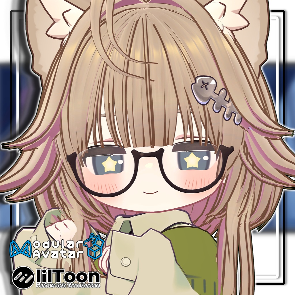 【複数アバター対応】内巻きマッシュボブアレンジ/Inward curl bob+arrangement【MA対応】