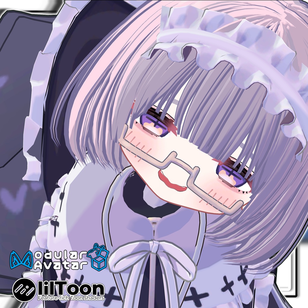 【複数アバター対応】内巻きマッシュボブアレンジ/Inward curl bob+arrangement【MA対応】