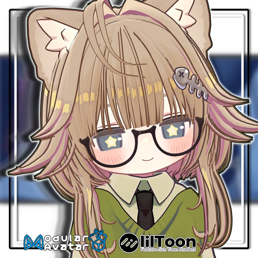 【複数アバター対応】内巻きマッシュボブアレンジ/Inward curl bob+arrangement【MA対応】