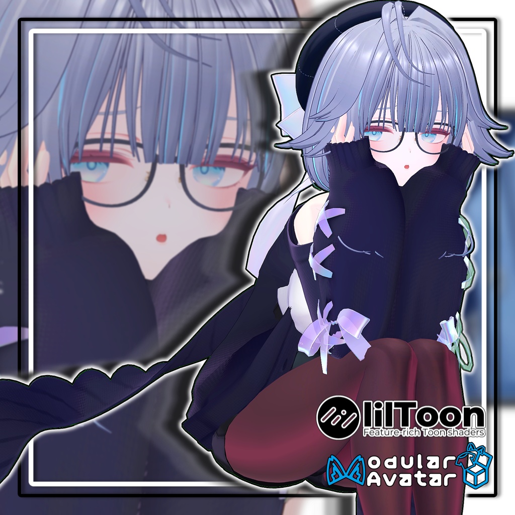 【複数アバター対応】内巻きマッシュボブアレンジ/Inward curl bob+arrangement【MA対応】