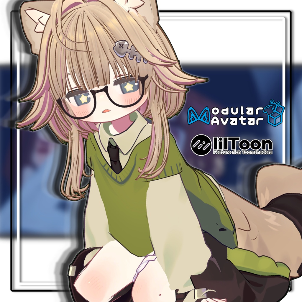 【複数アバター対応】内巻きマッシュボブアレンジ/Inward curl bob+arrangement【MA対応】