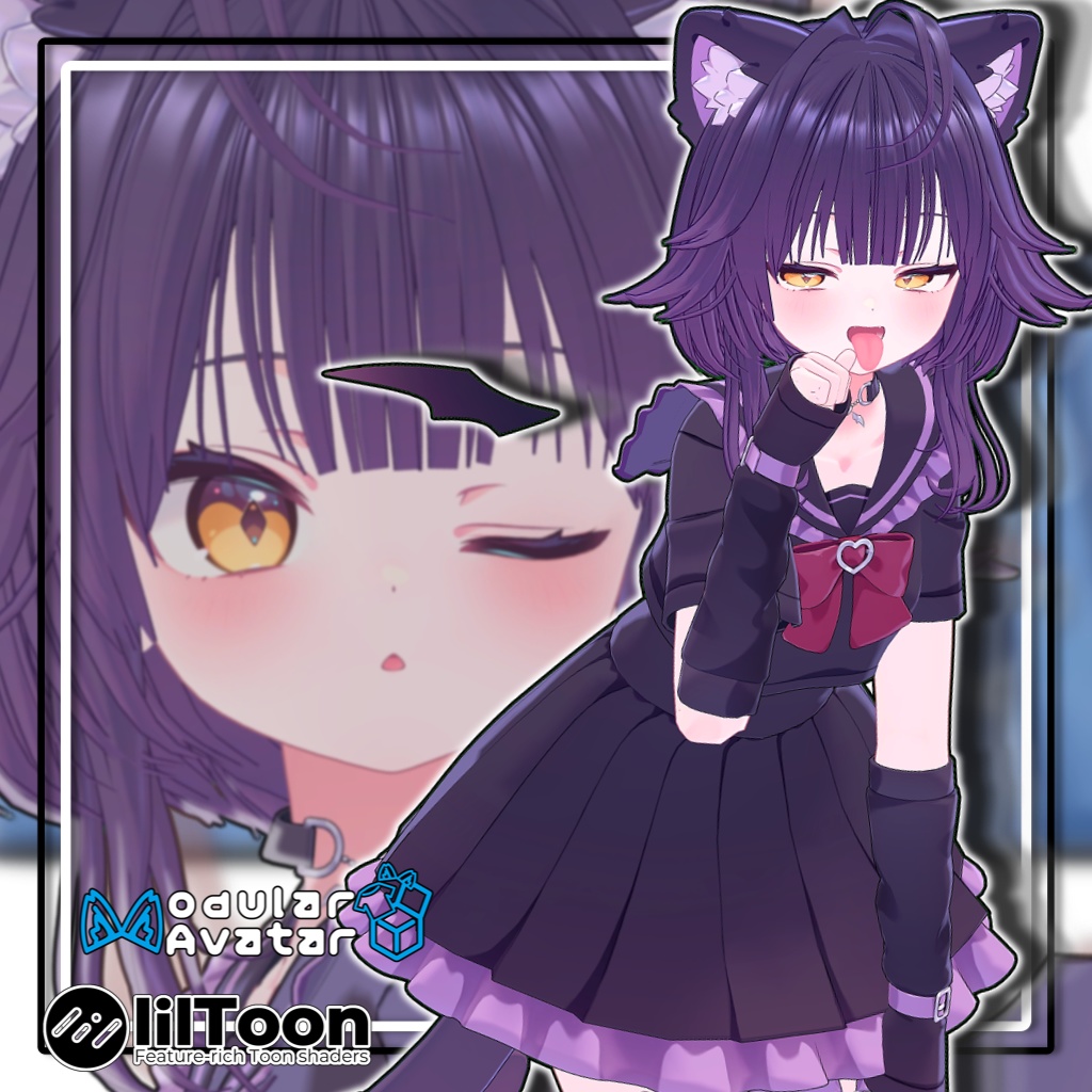 【複数アバター対応】内巻きマッシュボブアレンジ/Inward curl bob+arrangement【MA対応】