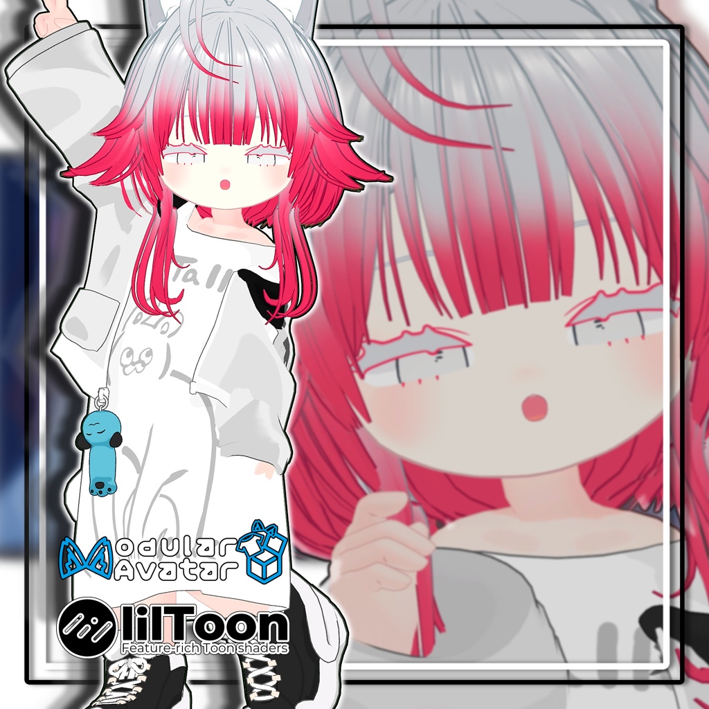 【複数アバター対応】内巻きマッシュボブアレンジ/Inward curl bob+arrangement【MA対応】