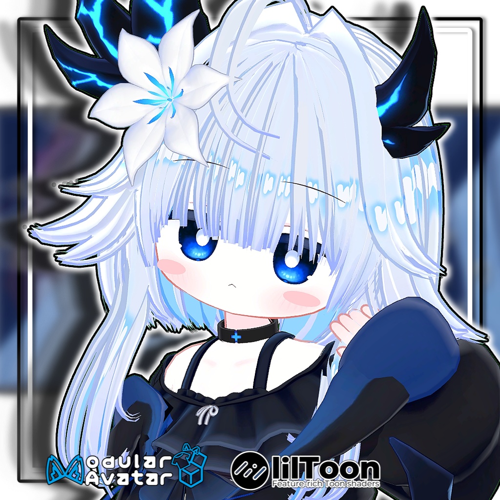 【複数アバター対応】内巻きマッシュボブアレンジ/Inward curl bob+arrangement【MA対応】