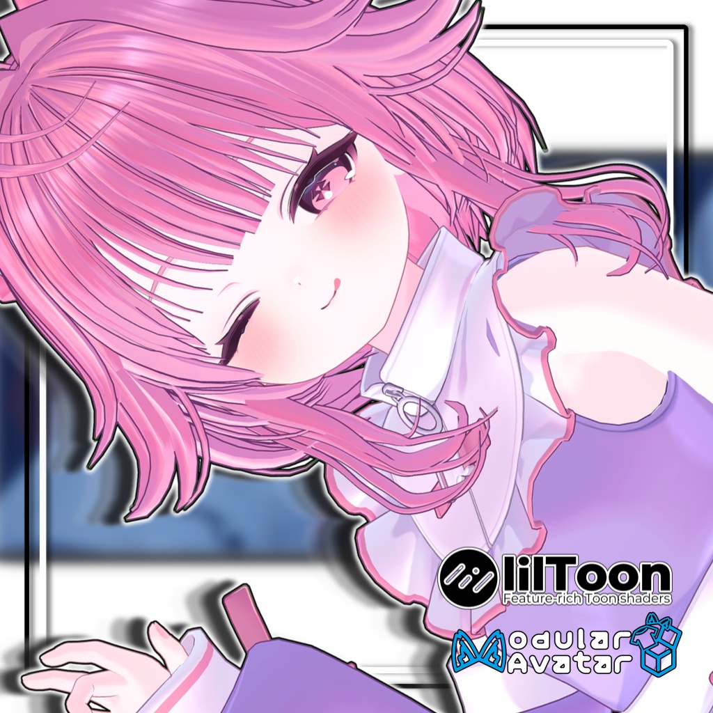 【複数アバター対応】内巻きマッシュボブアレンジ/Inward curl bob+arrangement【MA対応】