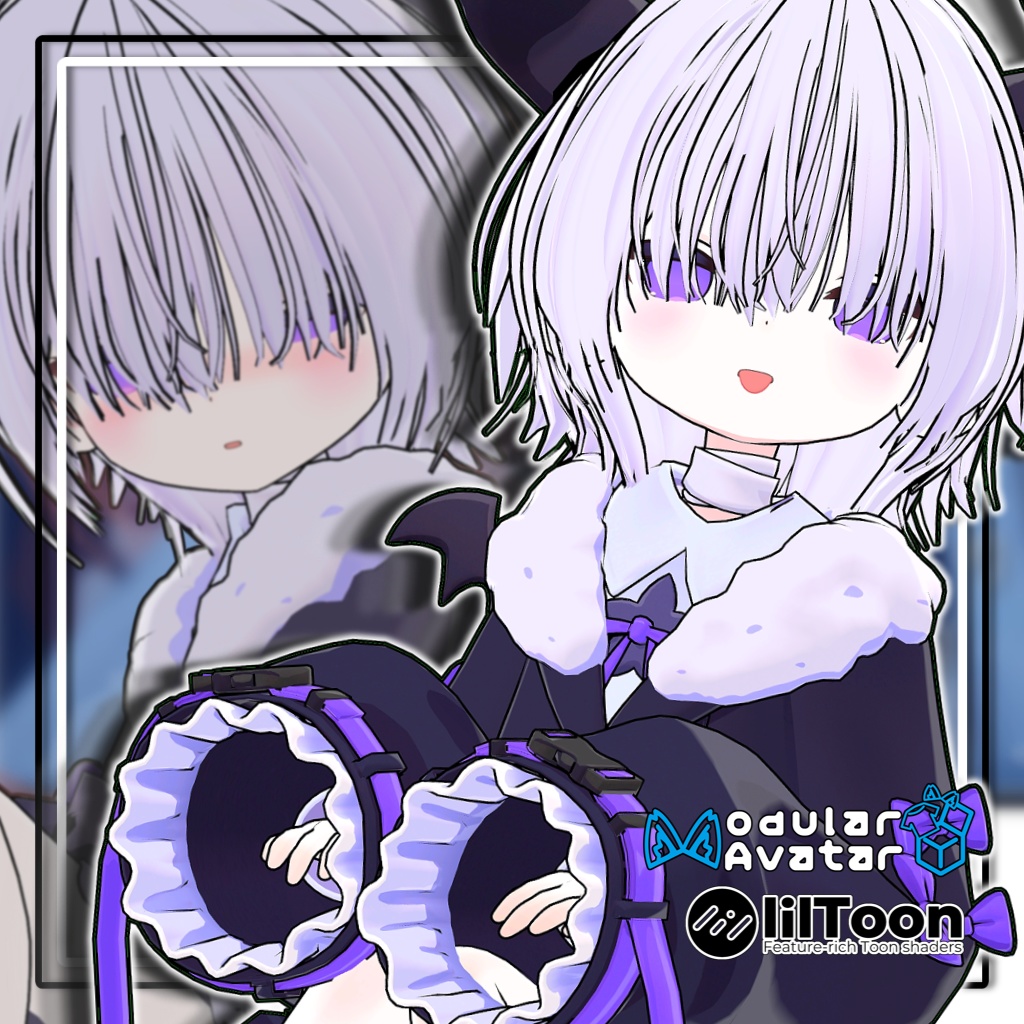 【11アバター対応】ダウナーショートヘアⅡ/Downer Short2【髪型】