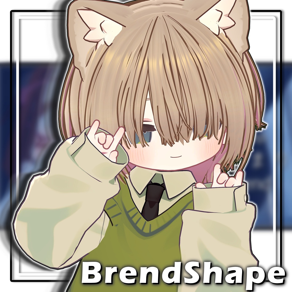 【11アバター対応】ダウナーショートヘアⅡ/Downer Short2【髪型】