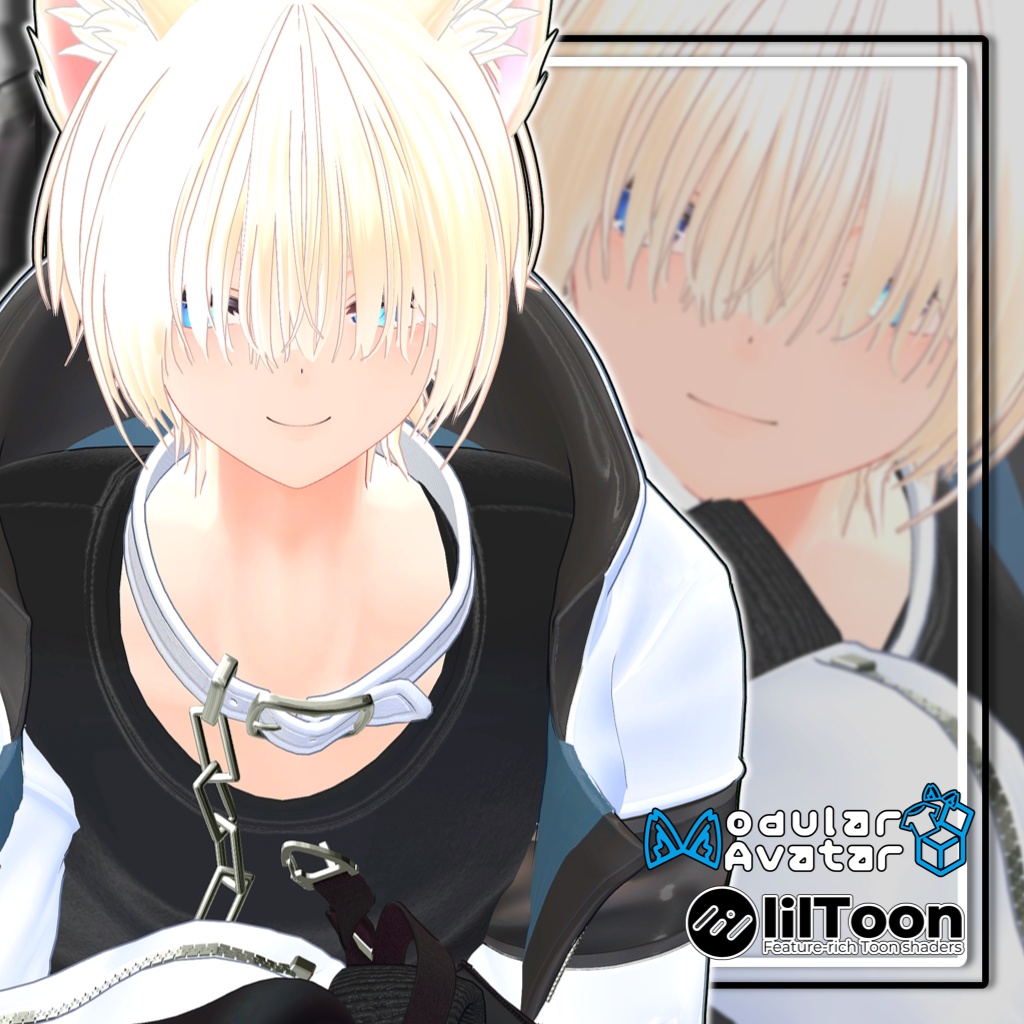 【11アバター対応】ダウナーショートヘアⅡ/Downer Short2【髪型】