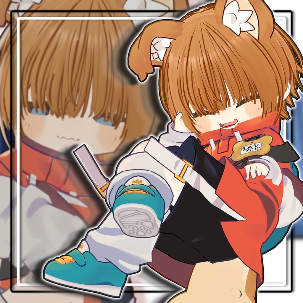 【11アバター対応】ダウナーショートヘアⅡ/Downer Short2【髪型】