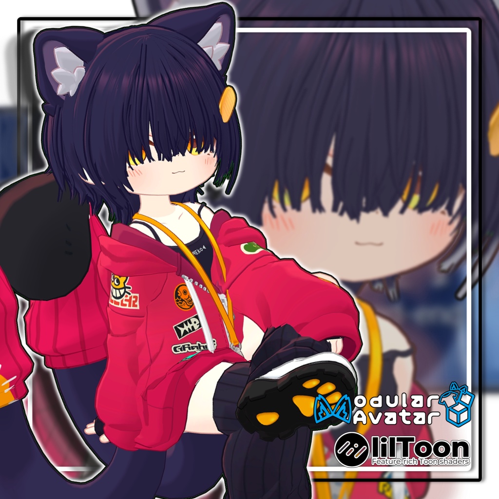 【11アバター対応】ダウナーショートヘアⅡ/Downer Short2【髪型】