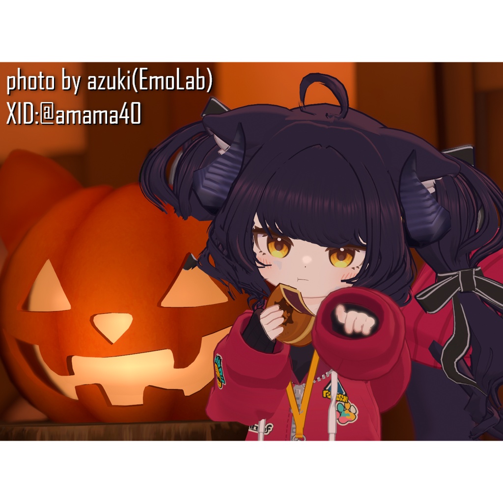 【複数アバター対応】🐉ドラゴニックふわもこツイン🎀【髪型】