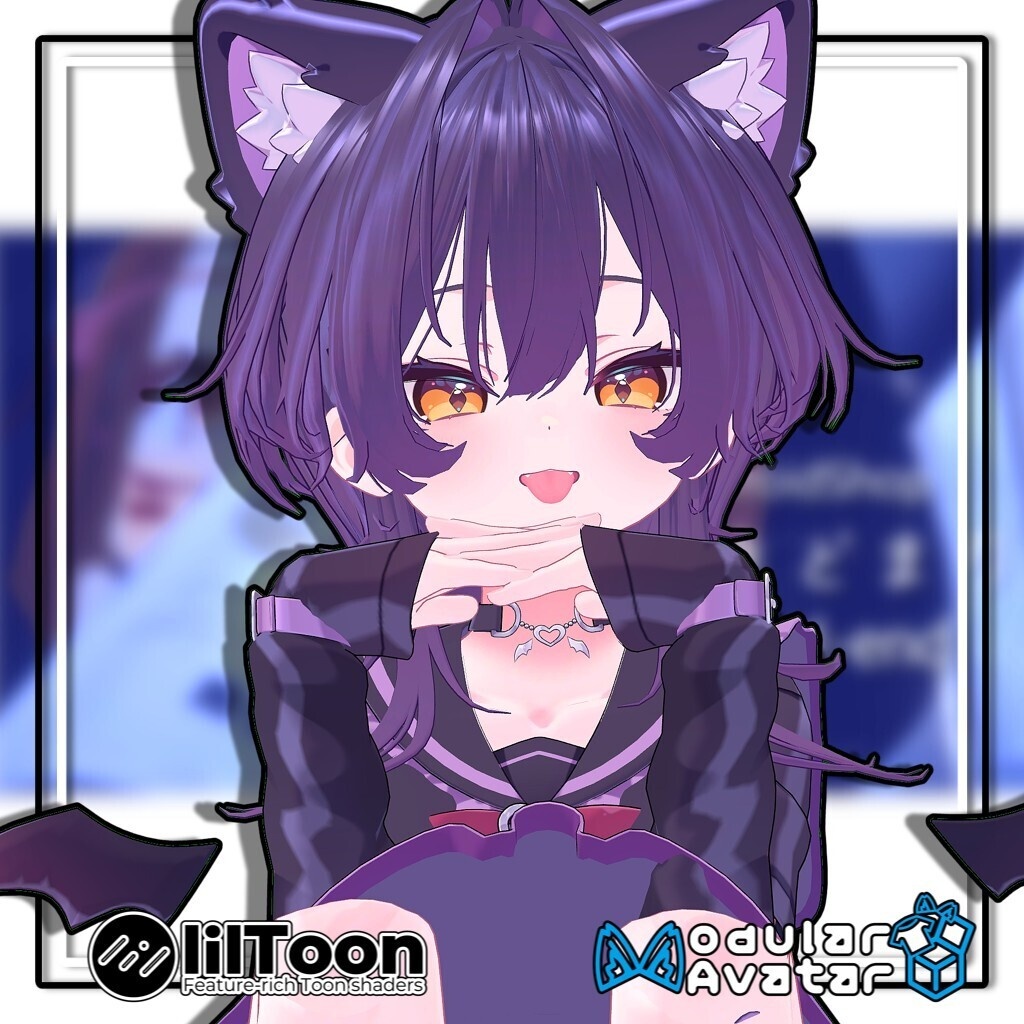 【20アバター対応】インテークウルフ/InterkWolf【髪型】