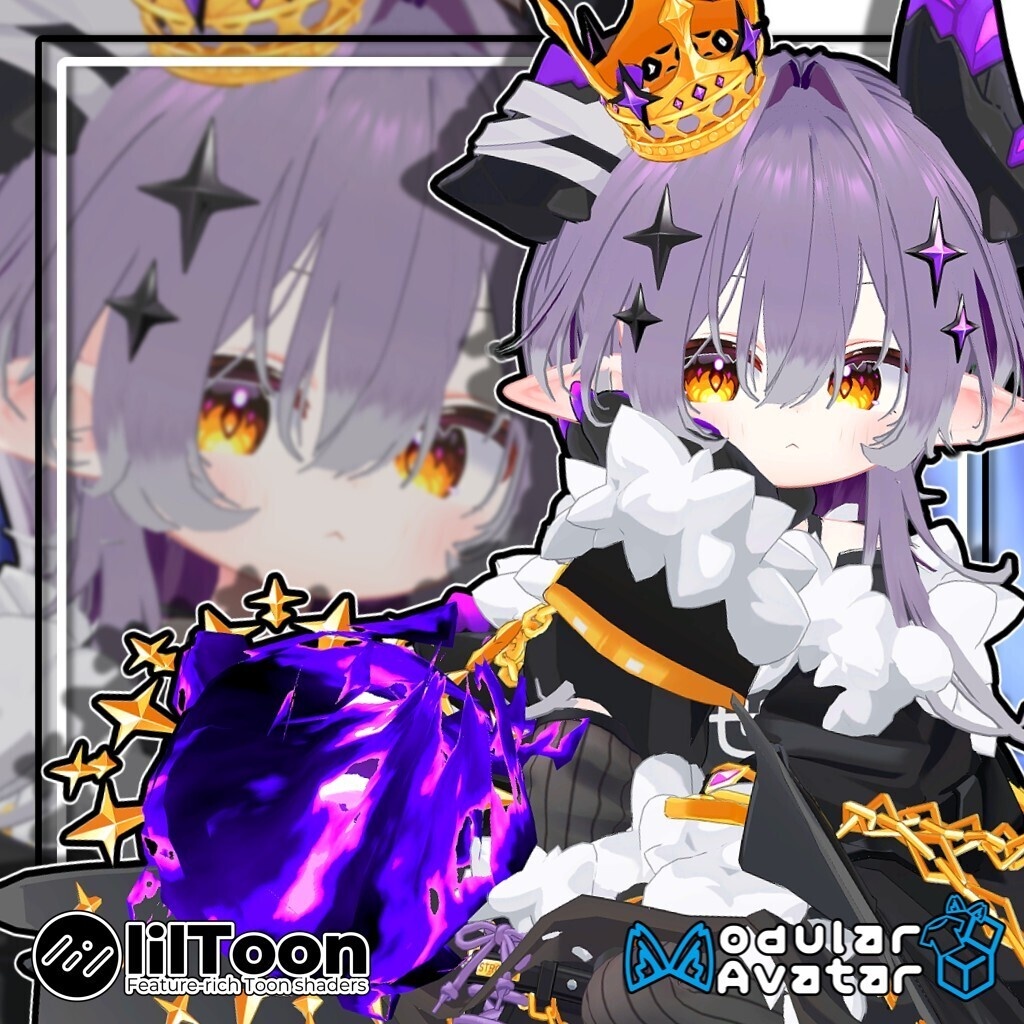 【22アバター対応】インテークウルフ/InterkWolf【髪型】