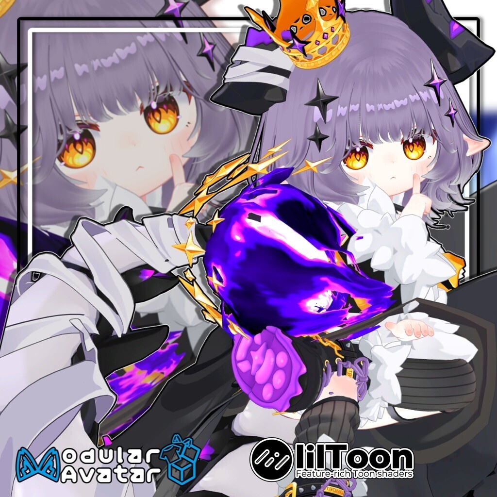 【複数アバター対応】ふわもこくびれボブ/Fluffy Soft Bob Hair【髪型】