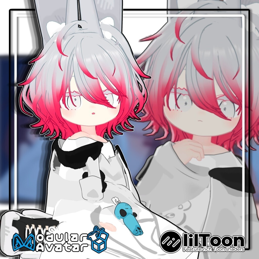 【23アバター対応】天然パーマ2/naturally curly Hair【MA対応】
