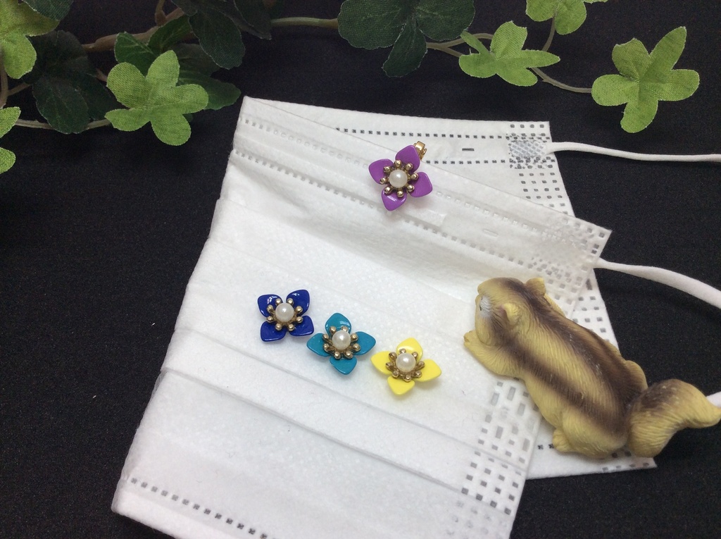 お花のマスクチャーム 2