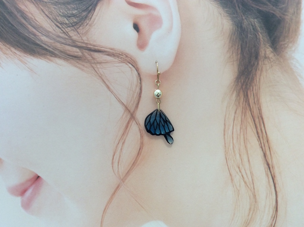 蝶の羽根/ゴールド