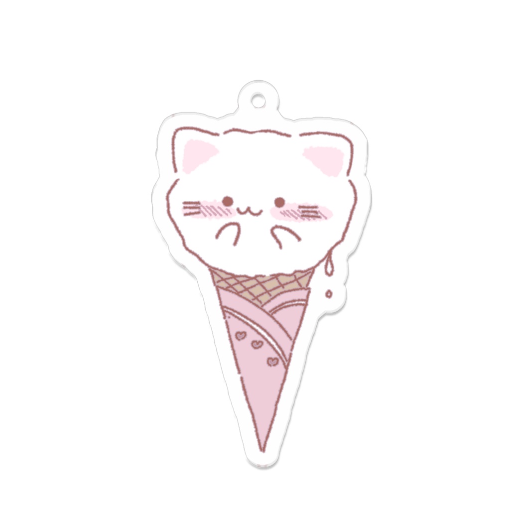 にゃんこアイスのアクキー
