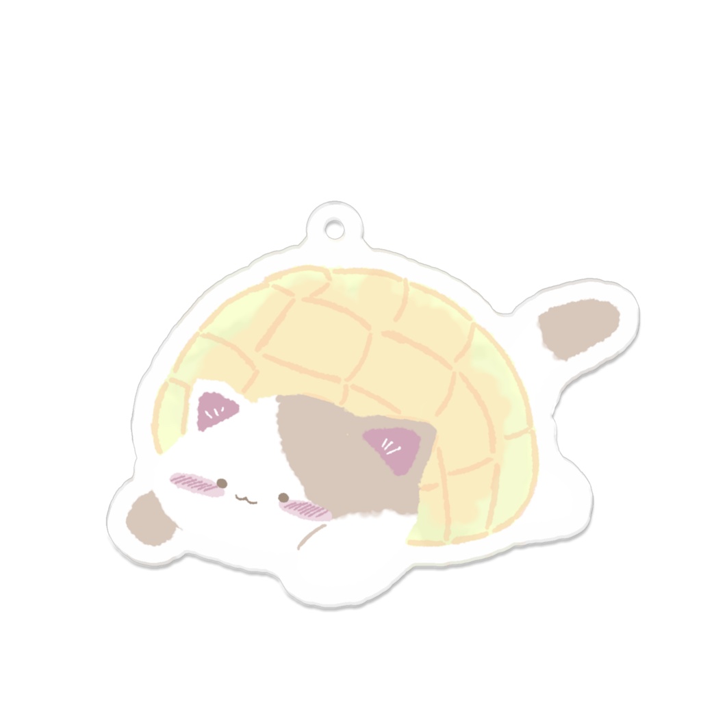 にゃんこメロンパンのアクキー