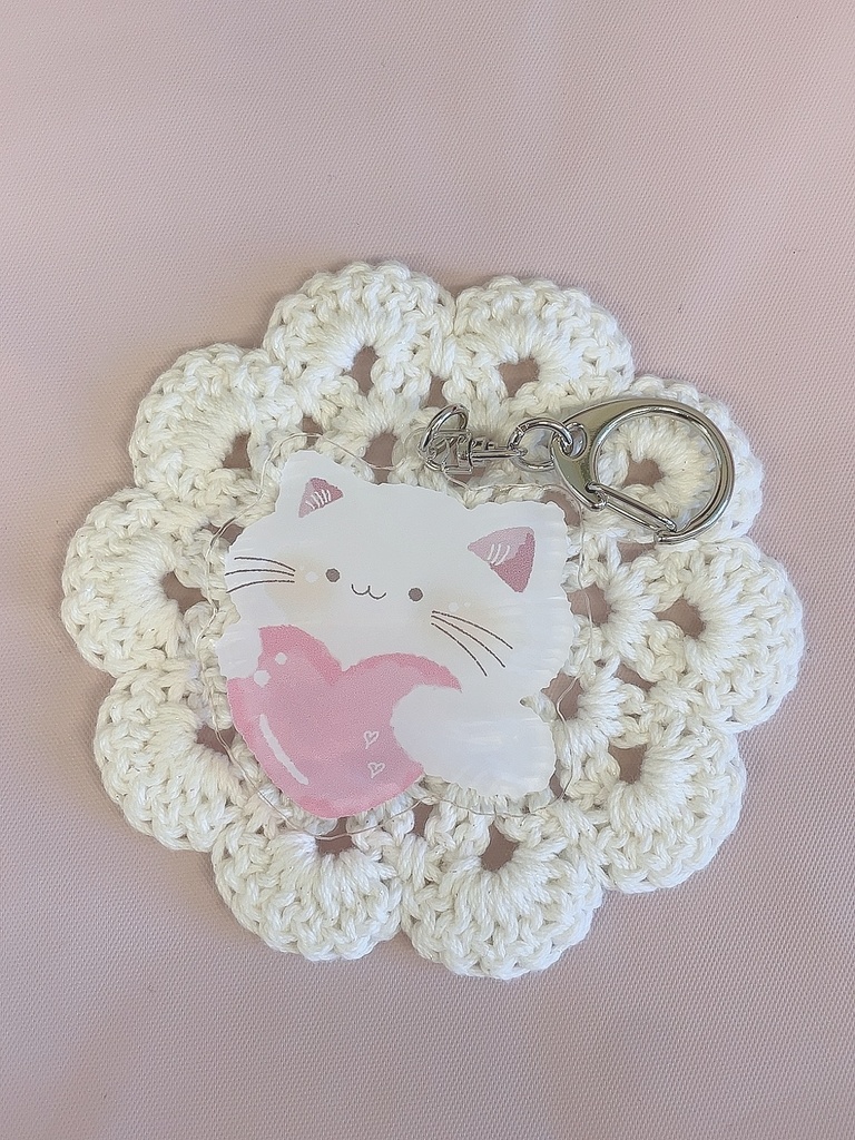 あなたのことがだいすき🤍ねこのアクキー